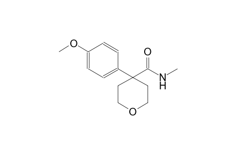 4-(4-methoxyphenyl)-N-methyltetrahydro-2H-pyran-4-carboxamide