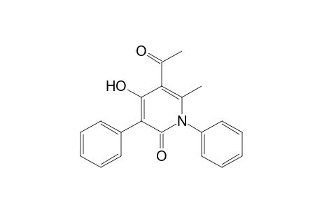 5-Acetyl-4-hydroxy-6-methyl-1,3-diphenyl-2(1H)-pyridinone