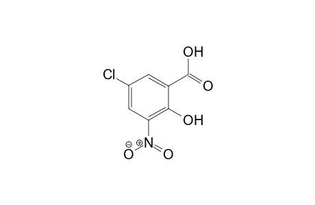 5-Chloro-2-hydroxy-3-nitrobenzoic acid