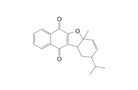 1,2,4a,10b-Tetrahydro-4a-methyl-2-(1-methylethyl)benzo[b]naphtho[2,3-d]furan-5,10-dione