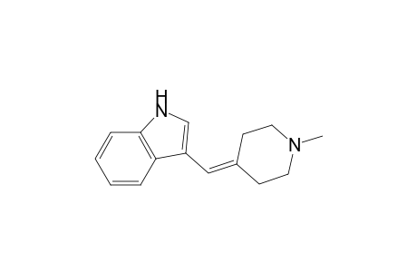 1H-Indole, 3-[(1-methyl-4-piperidinylidene)methyl]-