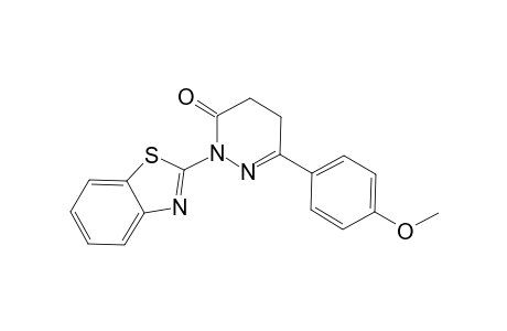 2-(1,3-Benzothiazol-2-yl)-6-(4-methoxyphenyl)-4,5-dihydro-3(2H)-pyridazinone