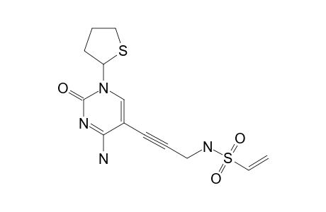 (+/-)-N-[3-[1-(THIOLAN-2-YL)-CYTOSIN-5-YL]-PROP-2-YN-1-YL]-VINYLSULFONAMIDE