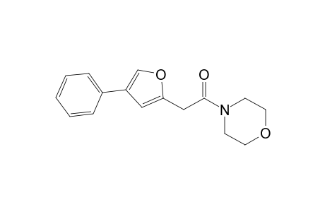 2-(4-Phenylfuran-2-yl)-1-morpholin-4-ylethanone