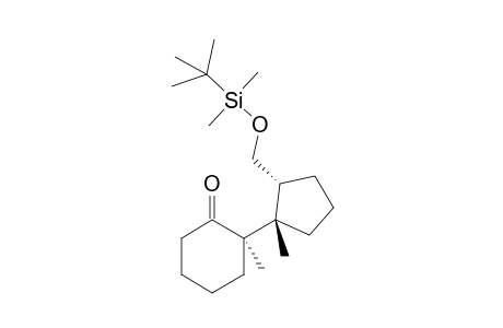 (2R)-2-[(1S,2R)-2-[[tert-butyl(dimethyl)silyl]oxymethyl]-1-methyl-cyclopentyl]-2-methyl-cyclohexan-1-one