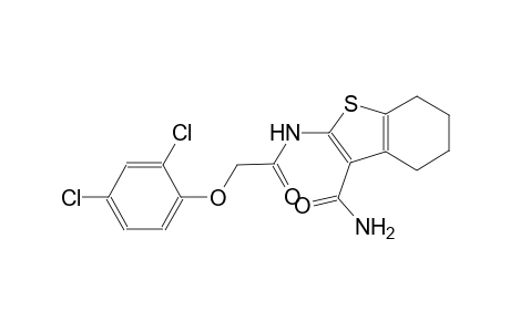 2-{[(2,4-dichlorophenoxy)acetyl]amino}-4,5,6,7-tetrahydro-1-benzothiophene-3-carboxamide
