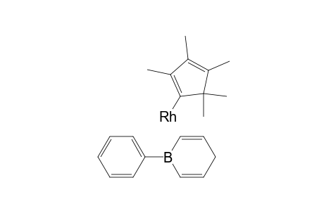 Rhodium, [(1,2,3,4-.eta.)-1,2,3,4,5-pentamethyl-1,3-cyclopentadiene][(1,2,3,4, 5,6-.eta.)-1-phenylboratabenzene]-, stereoisomer