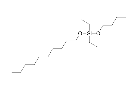 Silane, diethylbutoxydecyloxy-