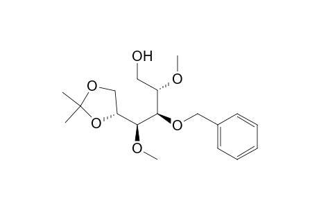 D-Galactitol, 2,4-di-O-methyl-5,6-O-(1-methylethylidene)-3-O-(phenylmethyl)-