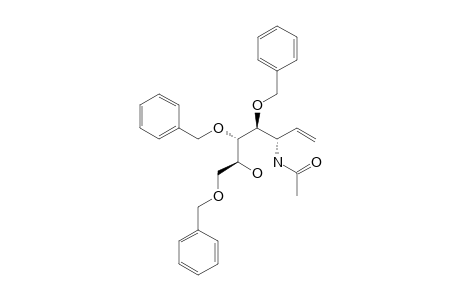 N-[(3S,4R,5R,6R)-4,5,7-TRIS-(BENZYLOXY)-6-HYDROXYHEPT-1-EN-3-YL]-ACETAMIDE
