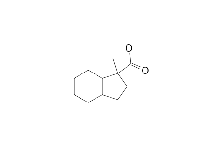 (1-ALPHA,3A-ALPHA,7A-BETA)-1-METHYL-OCTAHYDRO-1H-INDENE-1-CARBOXYLIC-ACID