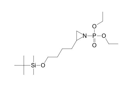 DIETHYL-2-[4-(TERT.-BUTYLDIMETHYLSILYLOXY)-BUTYL]-AZIRIDIN-1-YL-PHOSPHONATE