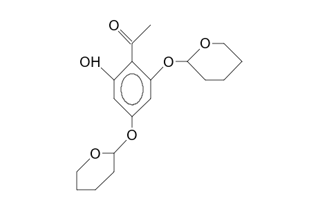 2'-Hydroxy-4',6'-bis(tetrahydro-pyran-2-yl-oxy)-acetophenone