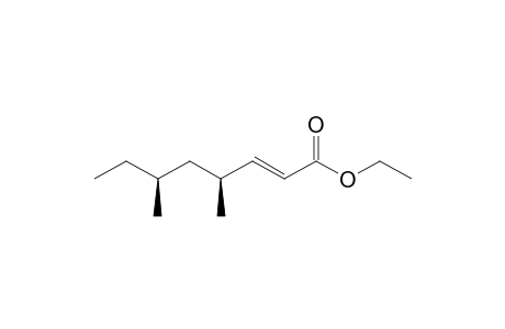 (E,4S,6S)-4,6-dimethyl-2-octenoic acid ethyl ester