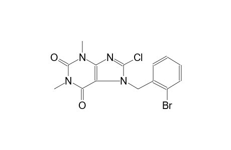 7-(2-bromobenzyl)-8-chloro-1,3-dimethyl-3,7-dihydro-1H-purine-2,6-dione