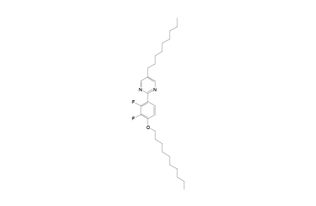 2-[2,3-DIFLUORO-4-(N-DECYLOXY)-PHENYL]-5-N-NONYLPYRIMIDINE