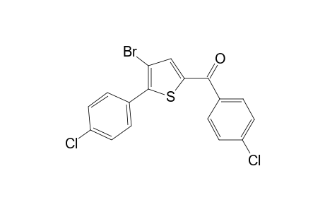 (4-Bromo-5-(4-chlorophenyl)thiophen-2-yl)(4-chlorophenyl)methanone