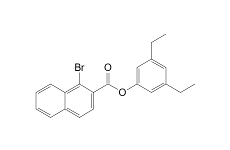 3,5-Diethylphenyl 1-bromo-2-naphthoate