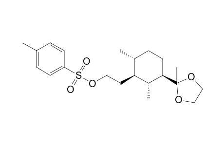 2-[(1S,2R,3R,6R)-2,6-Dimethyl-3-(2-methyl[1,3]dioxolan-2-yl)cyclohexyl]ethyl toluene-4-sulfonate