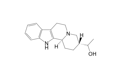 [3.alpha.(R*/S*),12b.alpha.]-(+-)-1,2,3,4,6,7,12,12b-Octahydro.alpha.-methylindolo[2,3-a]quinolizin-3-methanol