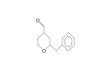 2H-Pyran-4-carboxaldehyde, tetrahydro-2-(phenylmethyl)-