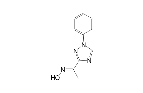 ethanone, 1-(1-phenyl-1H-1,2,4-triazol-3-yl)-, oxime, (1E)-