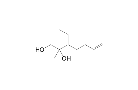 3-Ethyl-2-methyl-6-heptene-1,2-diol