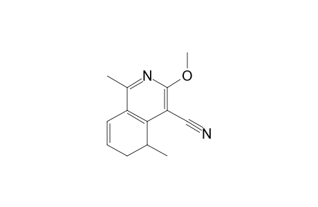 4-Cyano-3-methoxy-1,5-dimethyl-5,6-dihydroisoquinoline