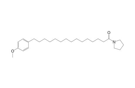 4-Methoxyphenyl-PA-C15:0 [5-(4-Methoxyphenyl)pentadecylpyrrolidinamide]