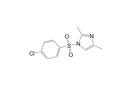 1-[(4-chlorophenyl)sulfonyl]-2,4-dimethyl-1H-imidazole