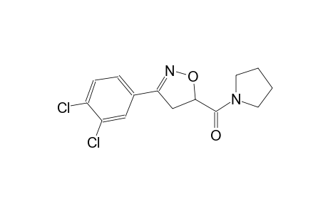 isoxazole, 3-(3,4-dichlorophenyl)-4,5-dihydro-5-(1-pyrrolidinylcarbonyl)-