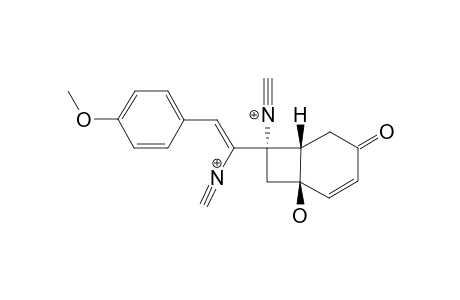 MK-4588;(1R*,6S*,7S*)-(7Z)-[1-ISOCYANO-2-(4-METHOXYPHENYL)]-ETHENYL-1-HYDROXY-7-ISOCYANOBICYCLO-[4.2.0]-OCT-2-EN-4-ONE