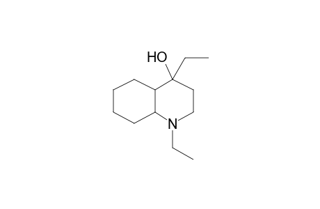 1,4-Diethyldecahydro-4-quinolinol