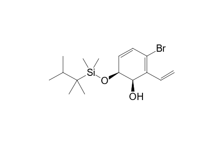 (-)-(1R,6S)-3-Bromo-6-{dimethyl-(2,3-dimethylbut-2-yl)siloxy}-2-ethenylcyclohexa-2,4-dienol