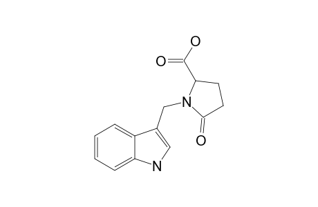 N-(3-INDOLYLMETHYL)-PYROGLUTAMIC-ACID