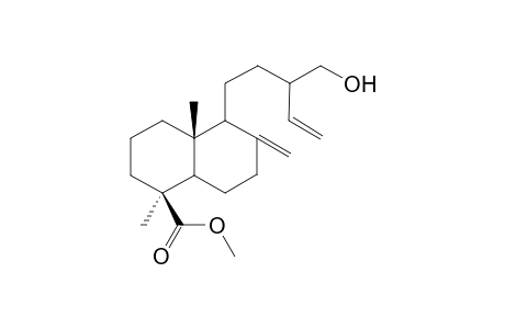 Methyl 16-hydroxylabda-8(17),14-dien-19-oate