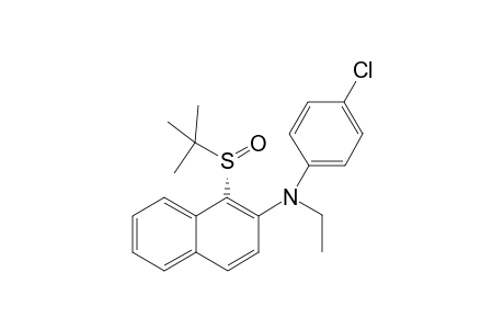 (R*s,S*)/(R*s.R*)-N-(p-Chlorophenyl-)-1-(tert-butylsulfinyl)-2-naphthyl]ethylamine