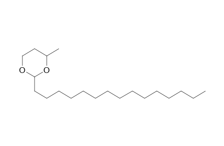 1,3-Dioxane, 4-methyl-2-pentadecyl-