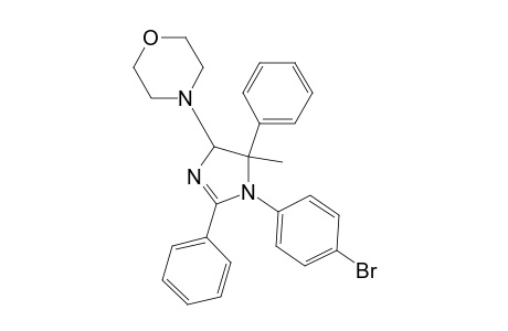 Morpholine, 4-[1-(4-bromophenyl)-4,5-dihydro-5-methyl-2,5-diphenyl-1H-imidazol-4- yl]-