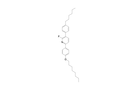 2-FLUORO-3-(4-N-HEXYLPHENYL)-6-(4-N-OCTYLOXYPHENYL)-PYRIDINE