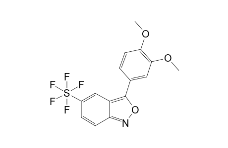 5-(PENTAFLUOROSULFANYL)-3-(3,4-DIMETHOXYPHENYL)-BENZO-[C]-ISOXAZOLE