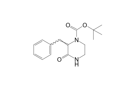 2-benzylidene-3-oxo-1-piperazinecarboxylic acid, tert-butyl ester