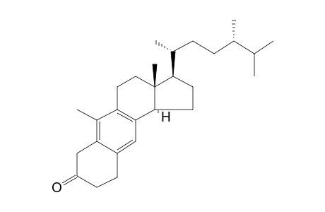 Anthiaergosta-5,7,9-trien-3-one