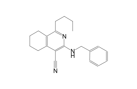 4-isoquinolinecarbonitrile, 1-butyl-5,6,7,8-tetrahydro-3-[(phenylmethyl)amino]-