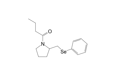 N-Butanoyl-2-[(2'-phenylseleno)methyl]pyrrolidinone