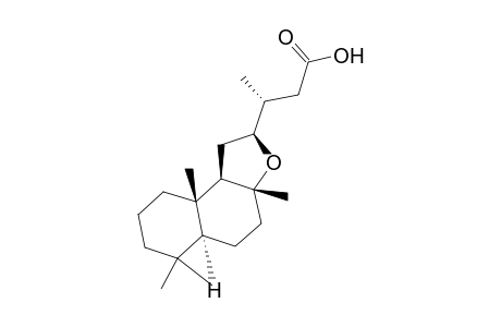 12(s)-8,12-epoxy-labdan-15-oic acid