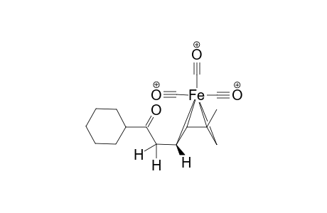 (+-)-(3E)-Tricarbonyl[(3,6-.eta.4)-1-cyclohexyl-5-methylhexa-3,5-dien-1-one]iron(0)