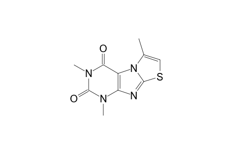 2,4,8-trimethylpurino[8,7-b]thiazole-1,3-dione