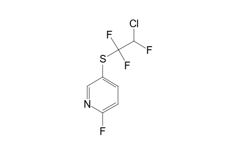 2-FLUORO-5-(2-CHLORO-1,1,2-TRIFLUOROETHYLTHIO)-PYRIDINE