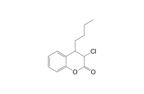 4-Butyl-3-chloro-3,4-dihydro-2H-1-benzopyran-2-one
